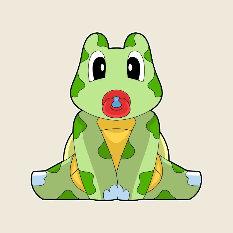 Turtle Baby Pacifier