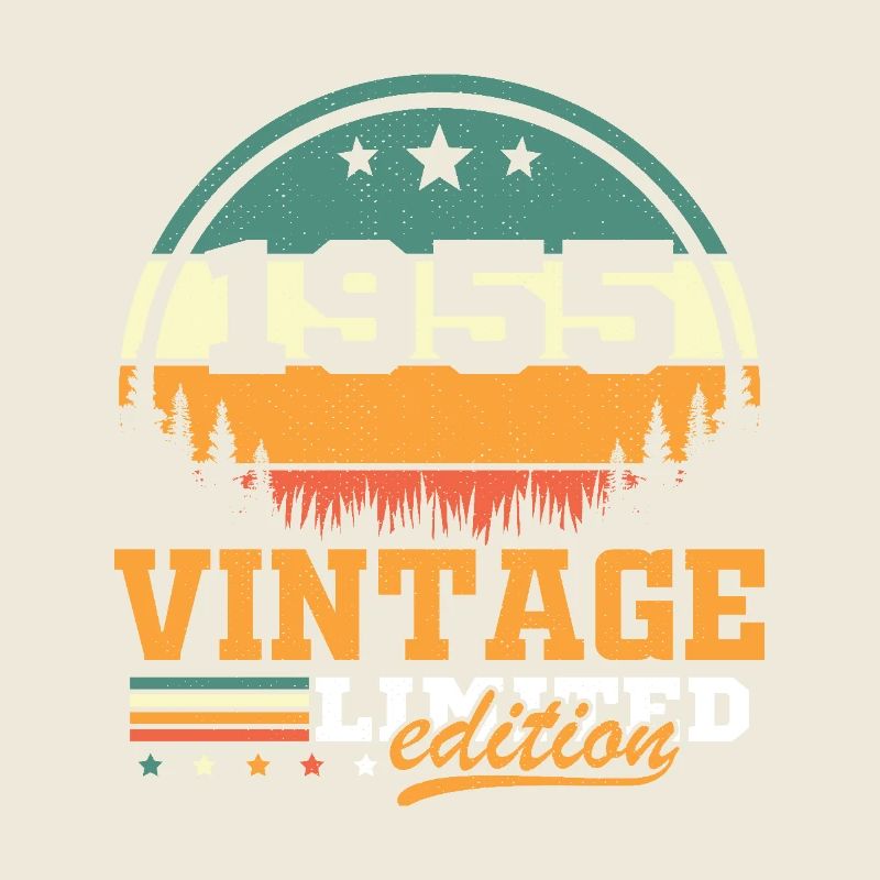 1955 Vintage Retro Jubiläumsgeschenk