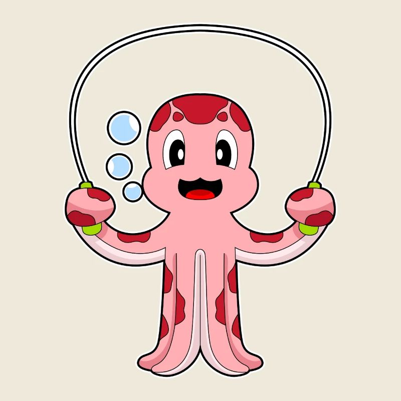 Krake Seilspringen Springseil