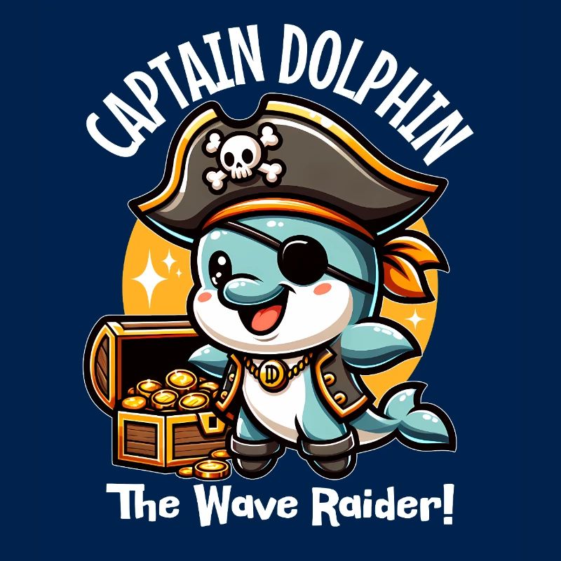 Pirate Dolphin Wave Raider