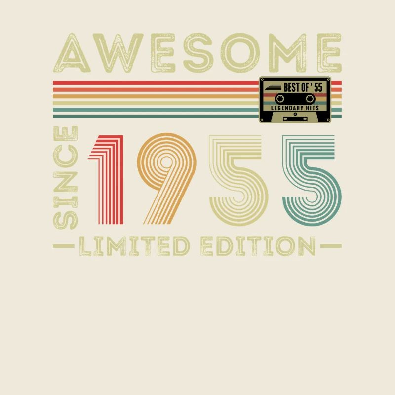 1955 Vintage Retro Birthday Gift