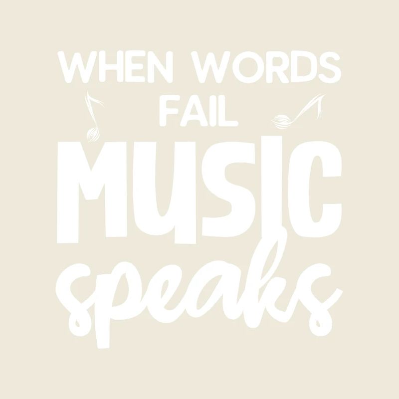 When the words fail, the music speaks