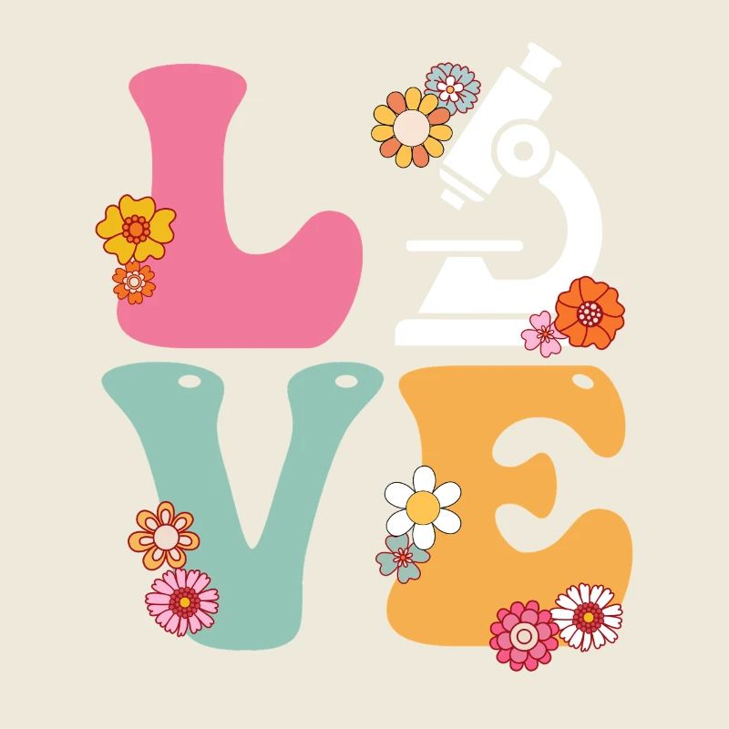 Amour Scientifique de laboratoire médical Boho Arc-en-ciel MLS