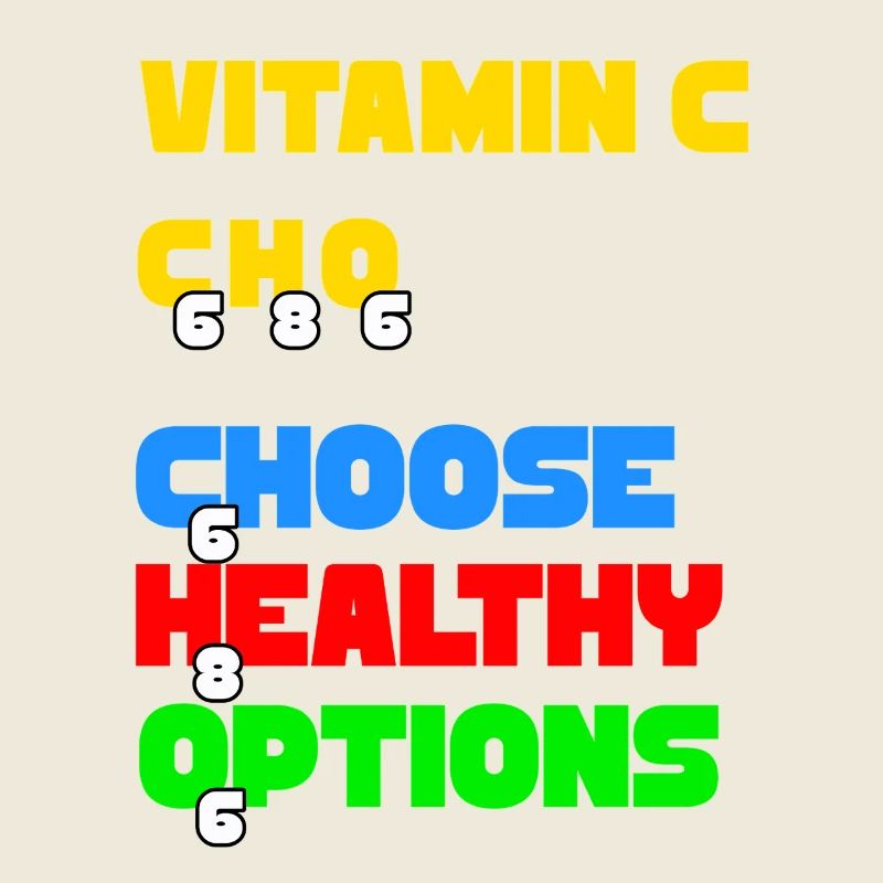 Vitamin C Wählen Sie gesunde Optionen