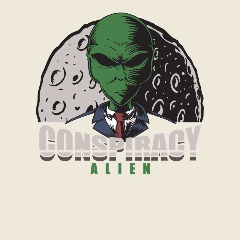 Alien Conspiracy Theory Design