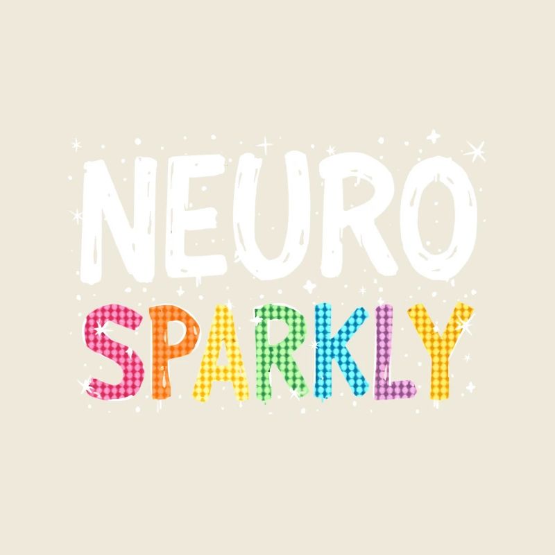 Neuro scintillant arc-en-ciel couleurs variété et