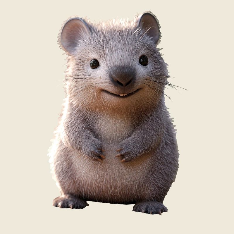 Wombat Australie Marsupial Mignon Wombat