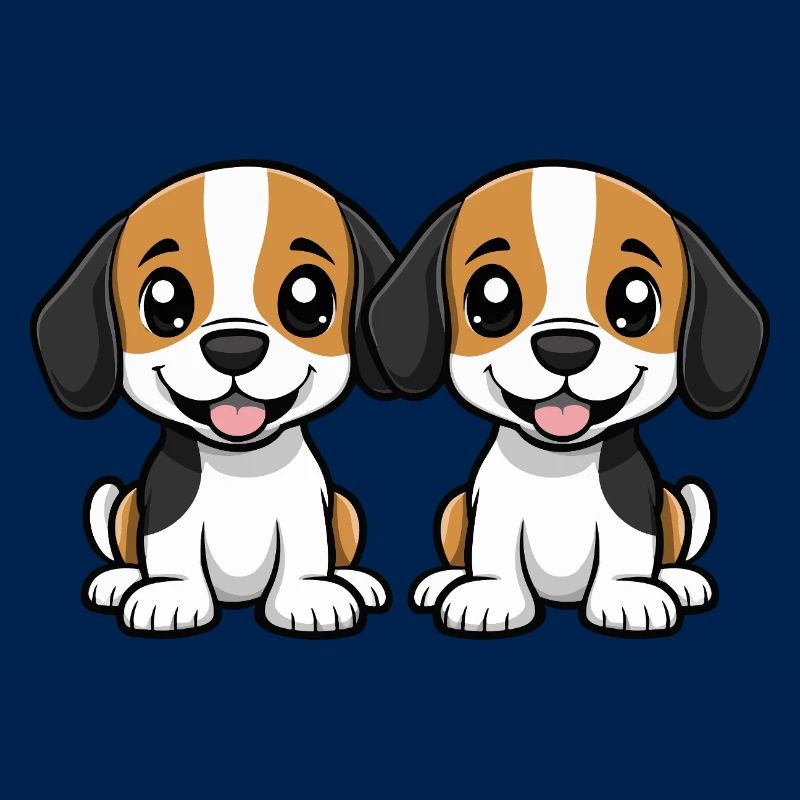 Beagle Hund Comic