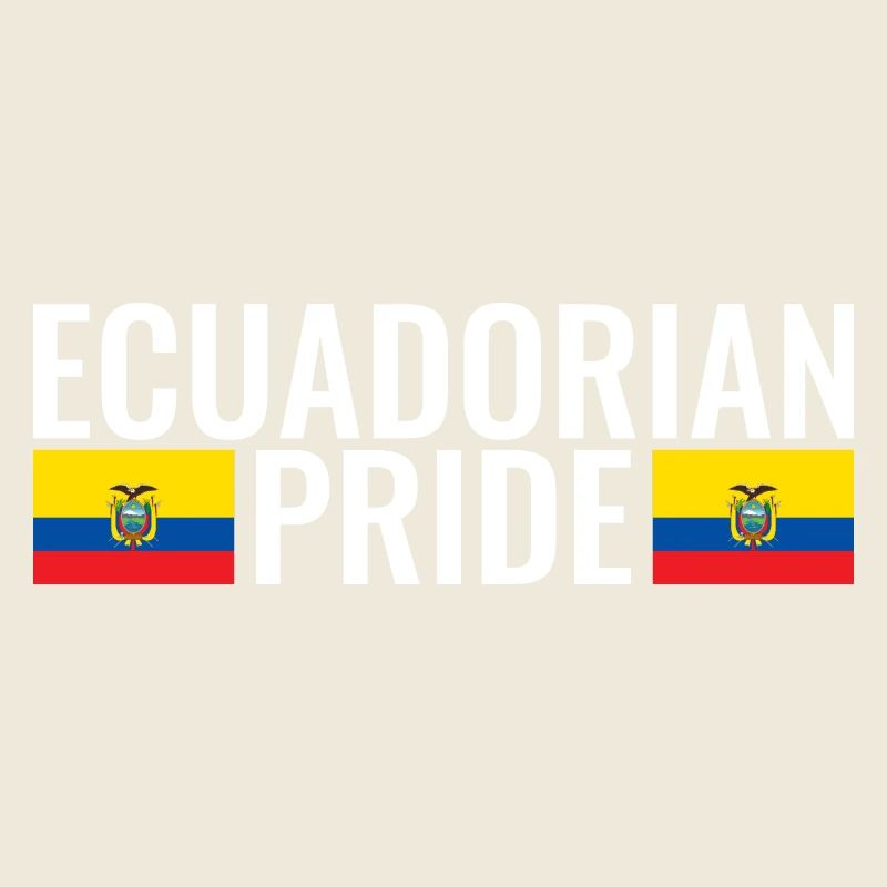 Fierté équatorienne Drapeau équatorien