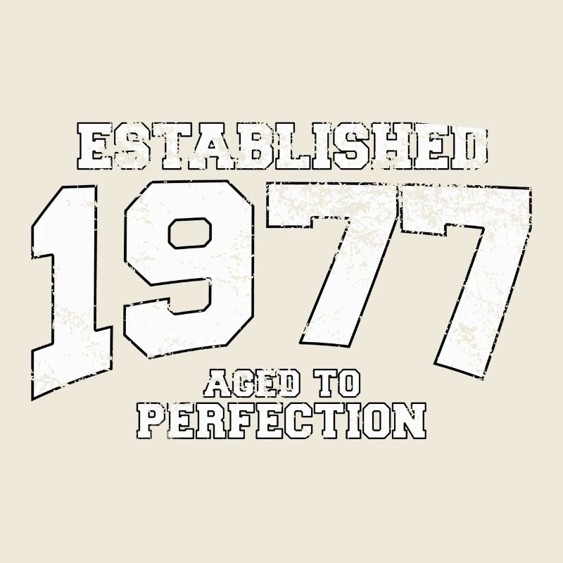 established 1977 - aged to perfection (uk)