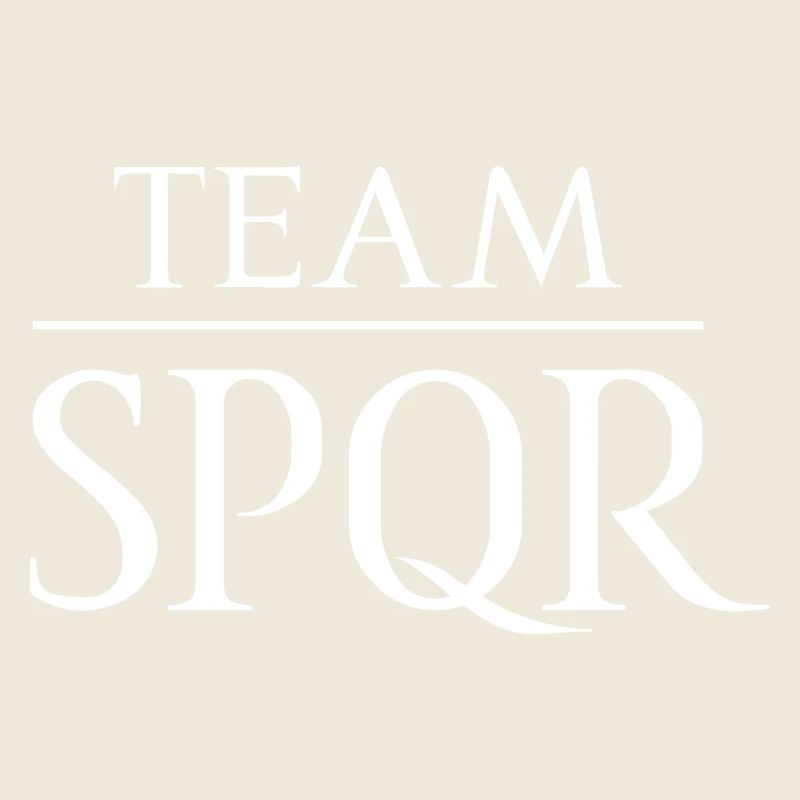Team SPQR Logo Vektor Hell
