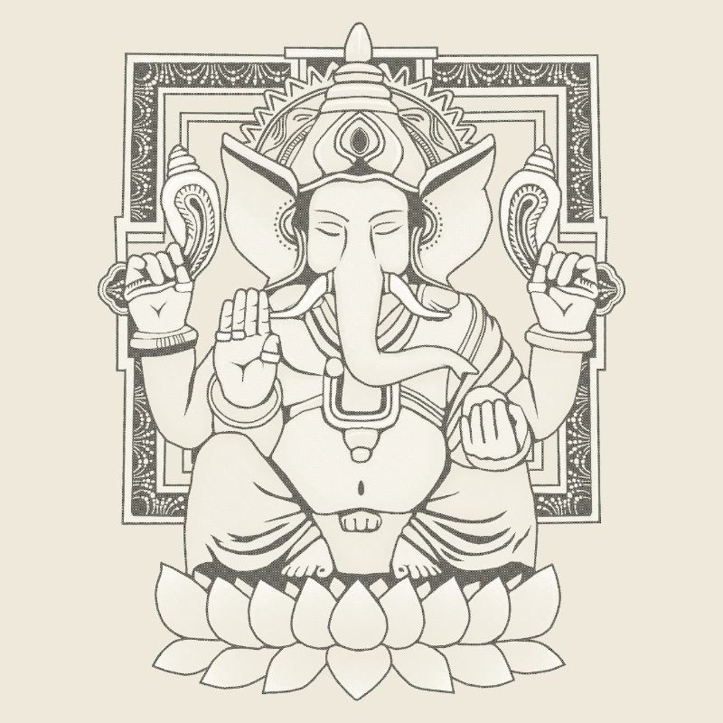 Ganesha Distressed