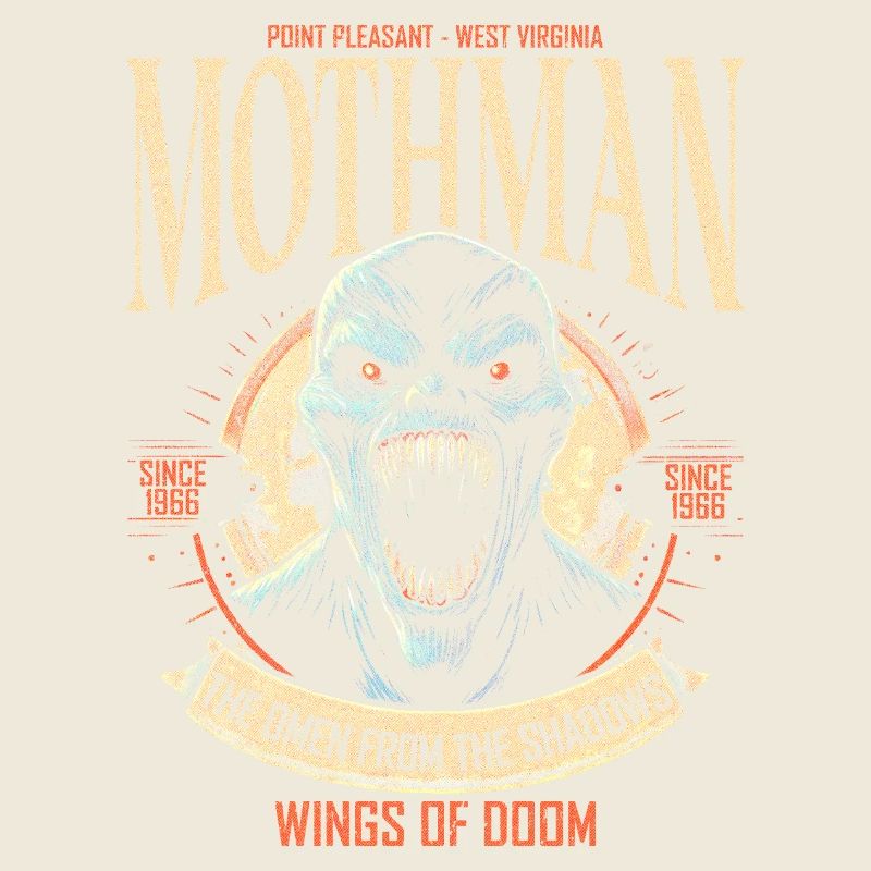 Mothman Dark Cryptid Legend West Virginia