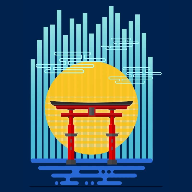 Torii (stripes) 01
