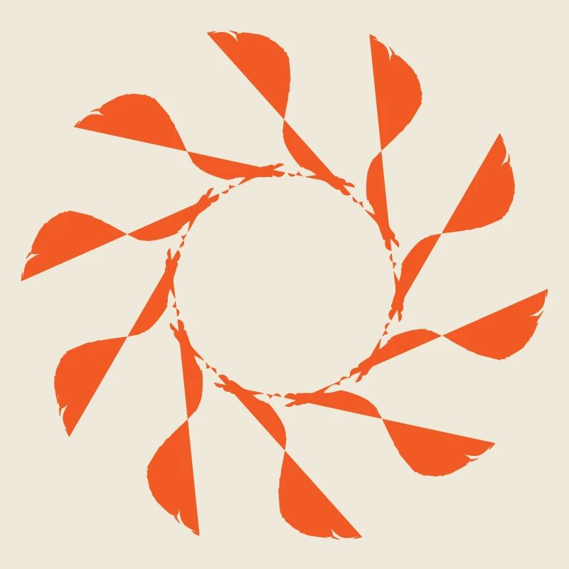 Windmill, Flower, Random Pattern, Vectorgraphic