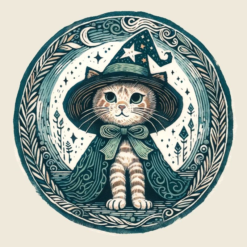 Wizard Kitty Cat
