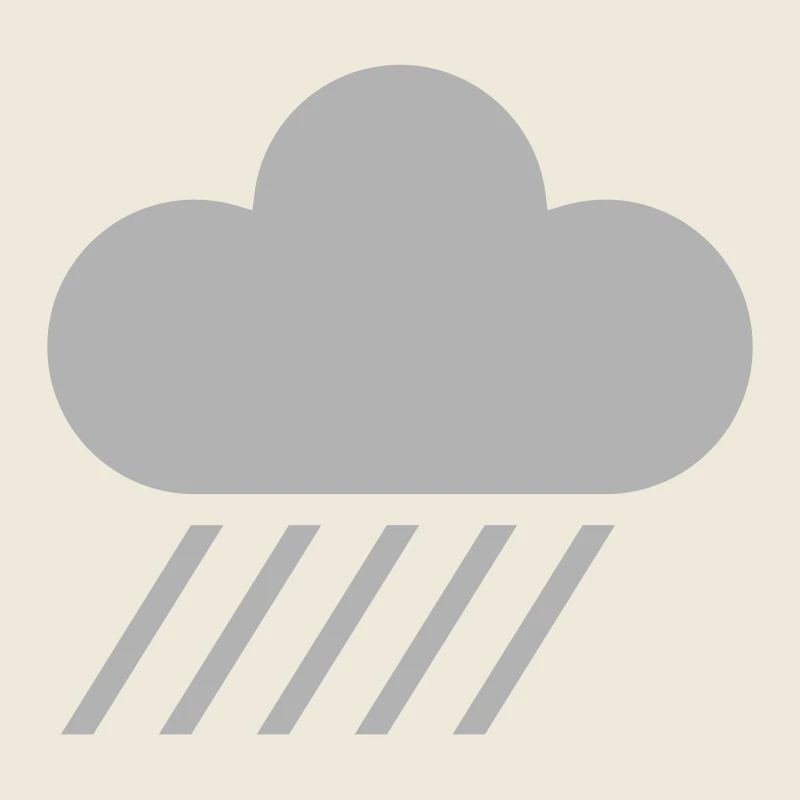 weather symbol - cloud & rain