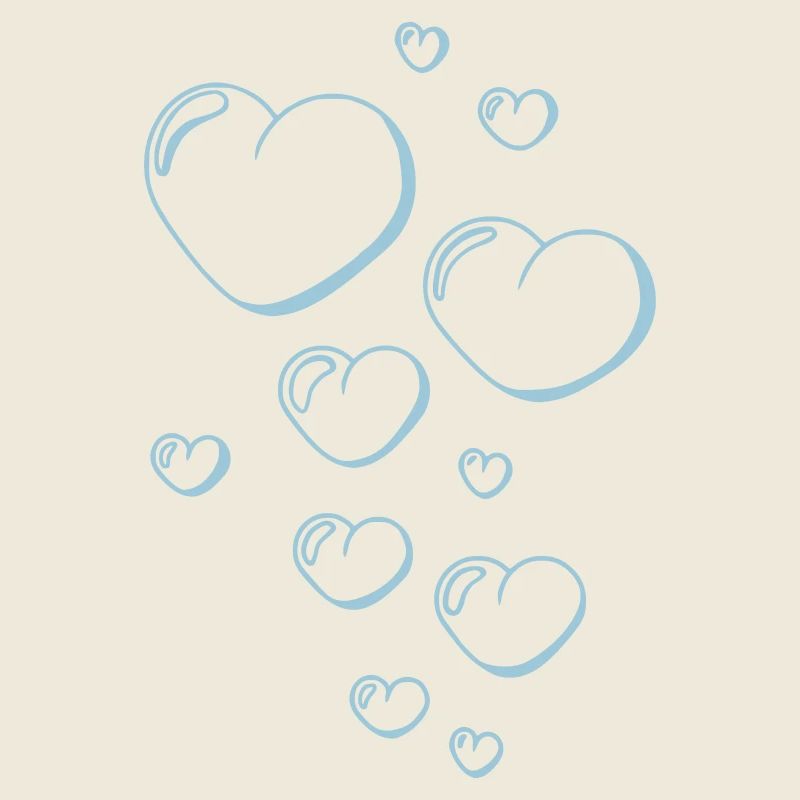 Bubble heart