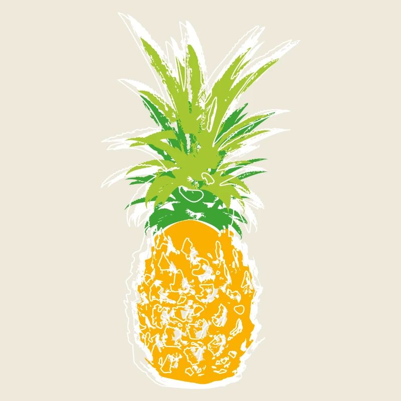 Pineapple scribble