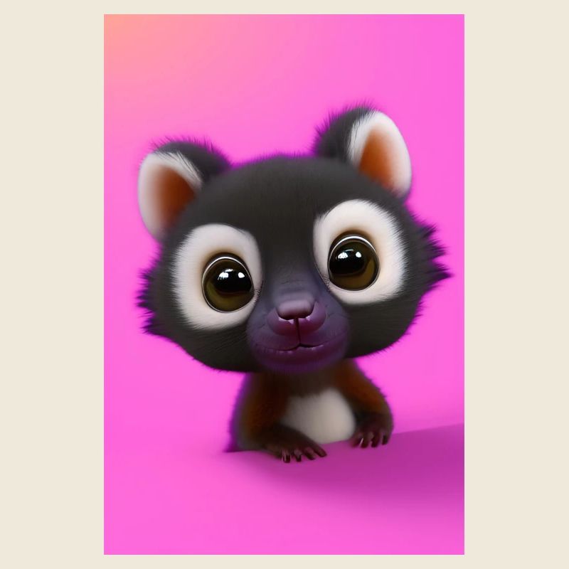 Singe lémurien