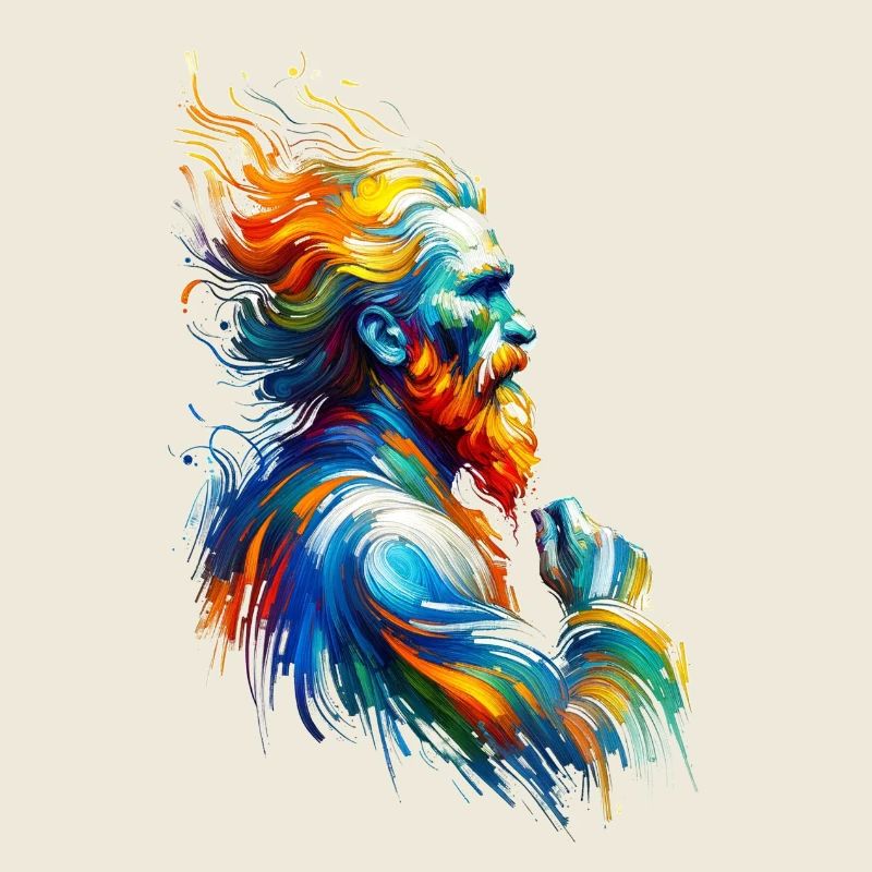 AI God de Vincent van Gogh