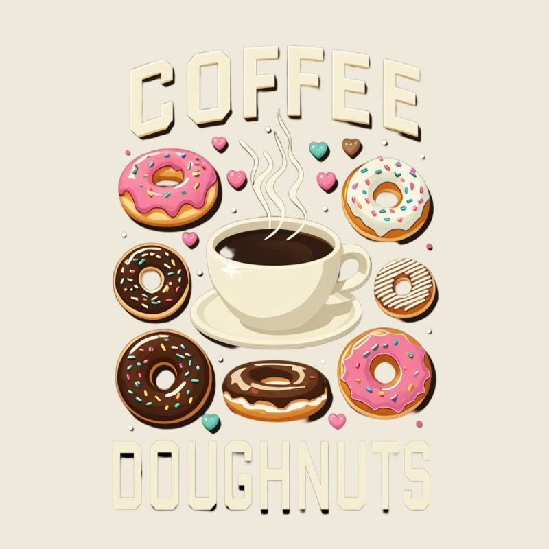 Coffee doughnuts