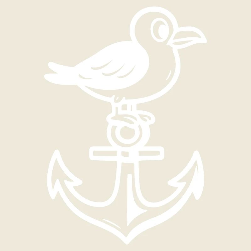 Möwe Anker Comic