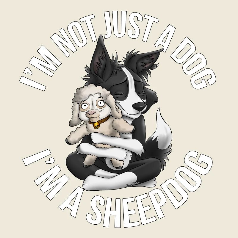 Ich bin ein Schäferhund - Schwarz