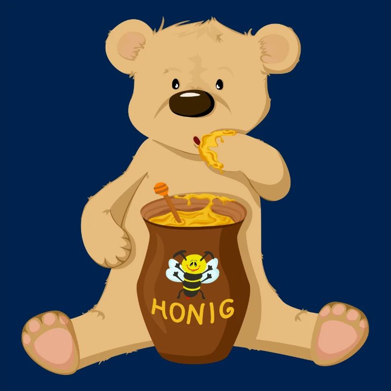 Bär mit Honig