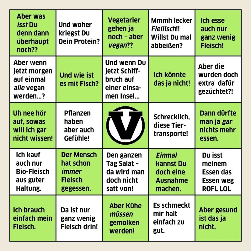 Vegan Bingo