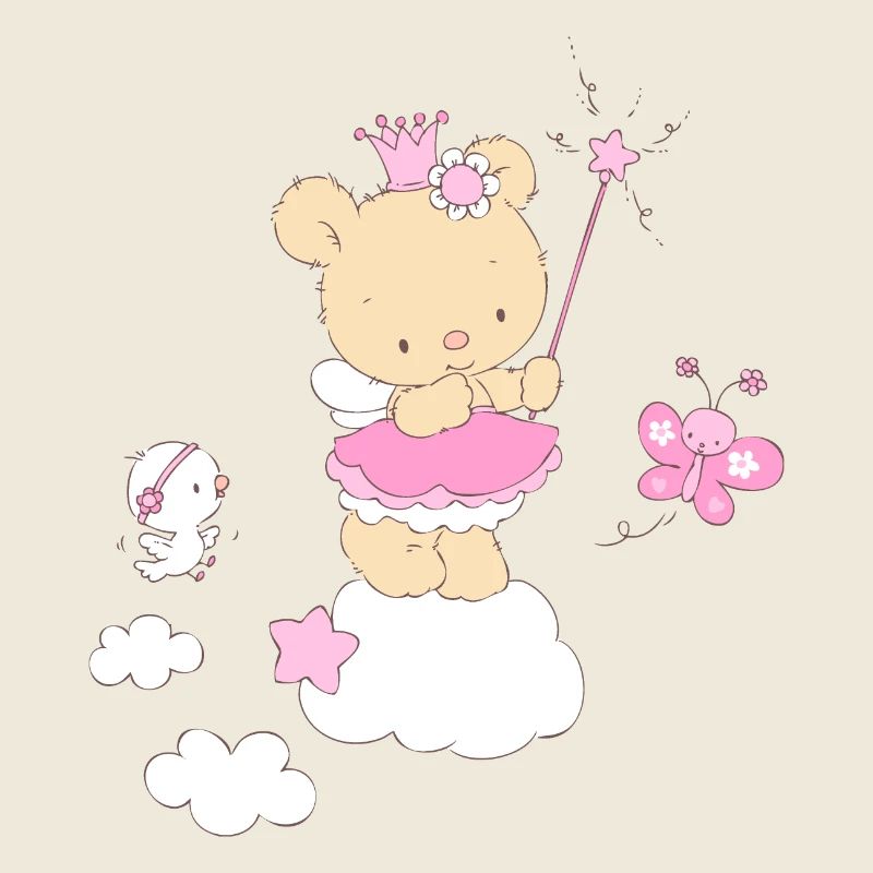 Magic Teddy Bear Princess
