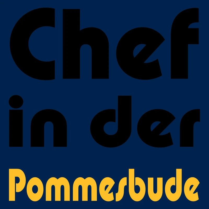 Chef in der Pommesbude