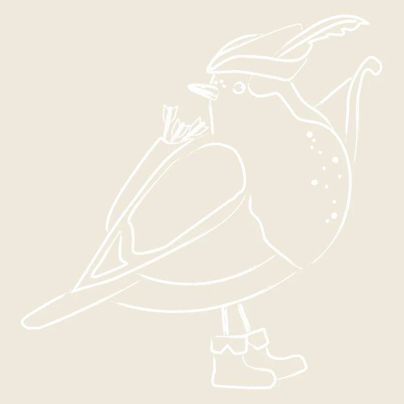 Robin Hood Robin white