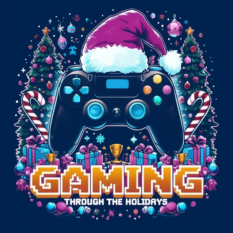 Weihnachts-Gaming Controller