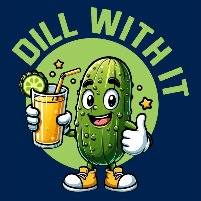 Dill With It Pickle Vegan Cucumber