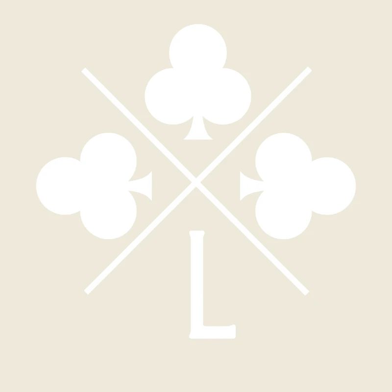 Glücksklee-Buchstabe