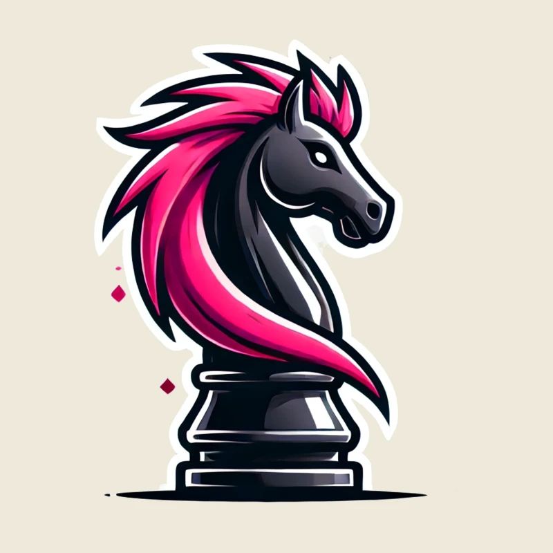 Schachfigur Springer Pferd Schach