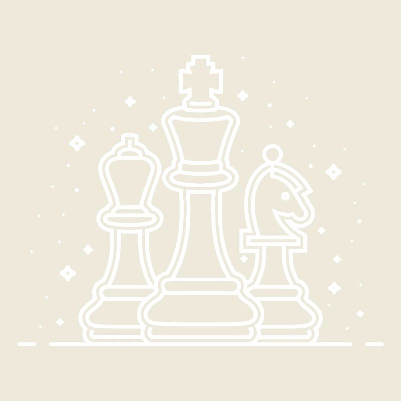 Chess Pieces Trait Sketch
