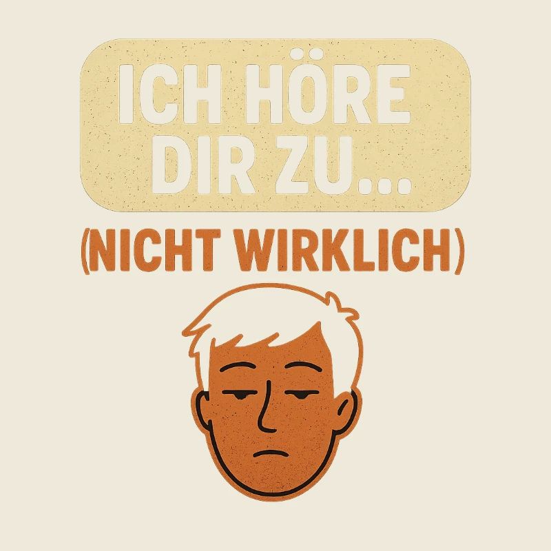 Je vous écoute... (pas vraiment)