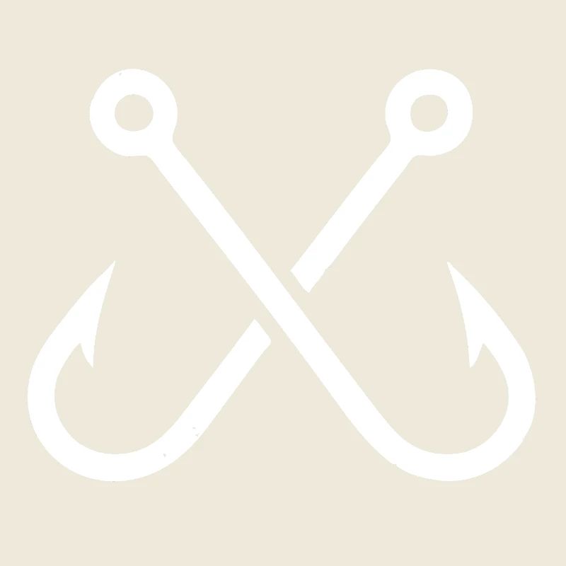 Fishhook crossed