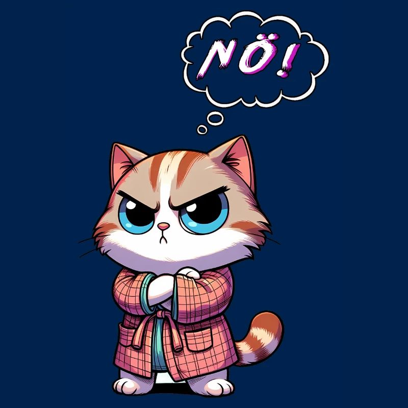 Non, le chat refuse de dire non