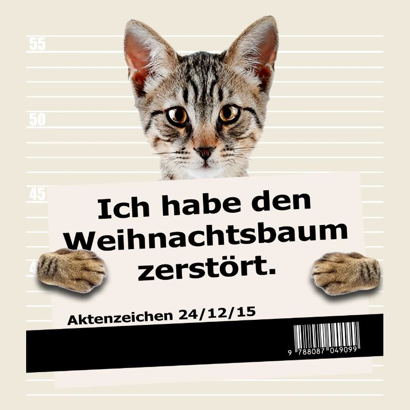 Ich habe den Weihnachtsbaum zersört