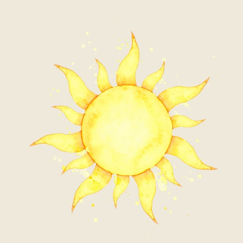Die Sonne scheint