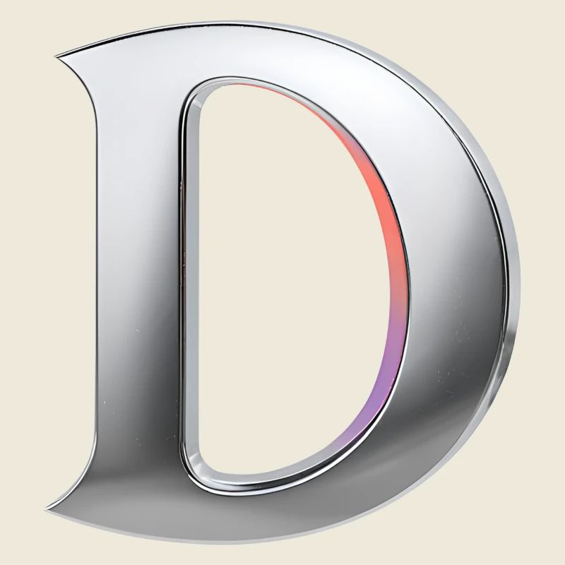Chrome ,, D " Metallic