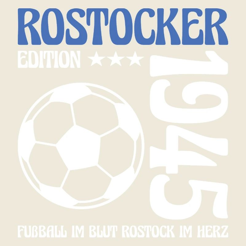 Rostocker Geburtstag 1945 Fußball Geschenk