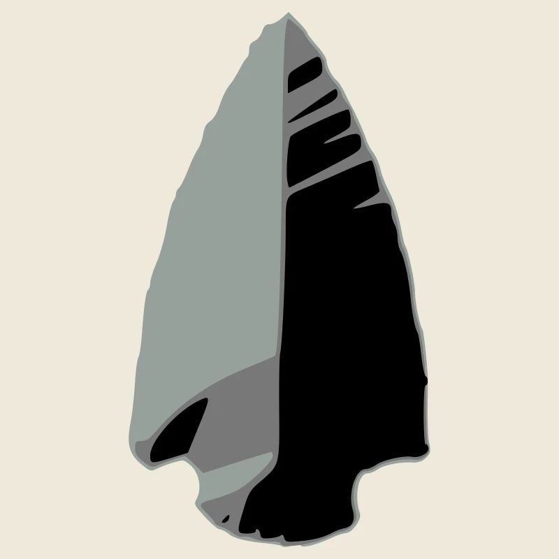 flint arrowhead indian