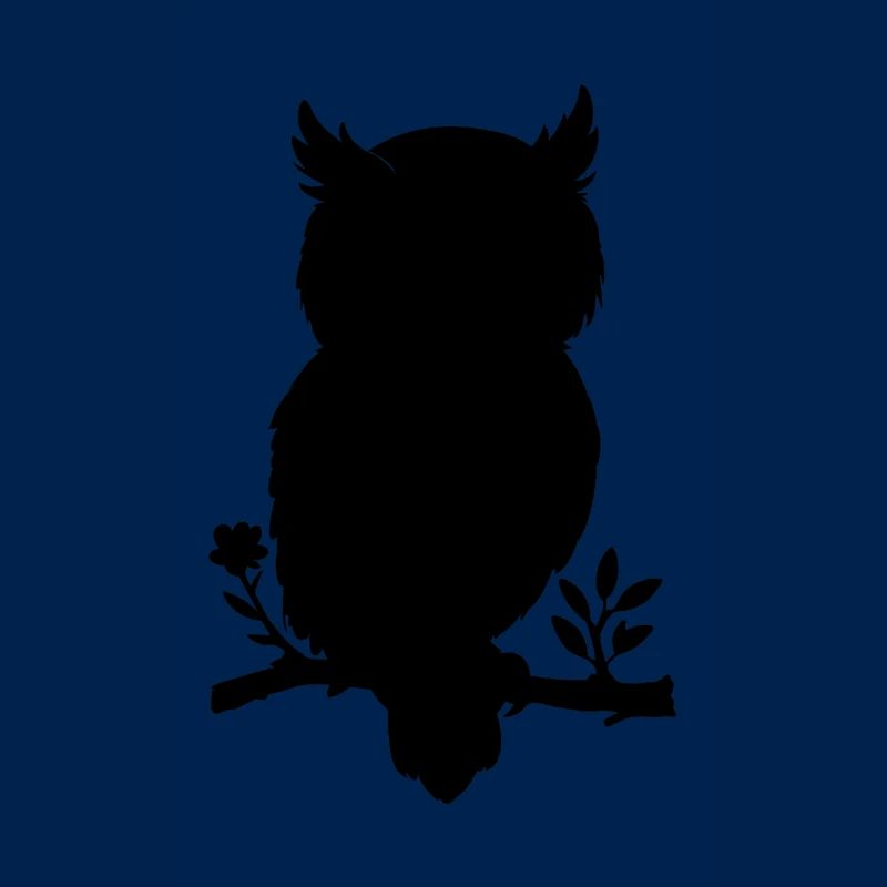 Eule - Scherenschnitt