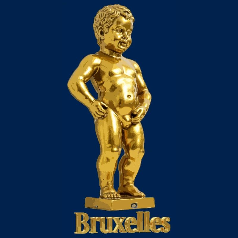 Manneken Pis de Bruxelles en oder