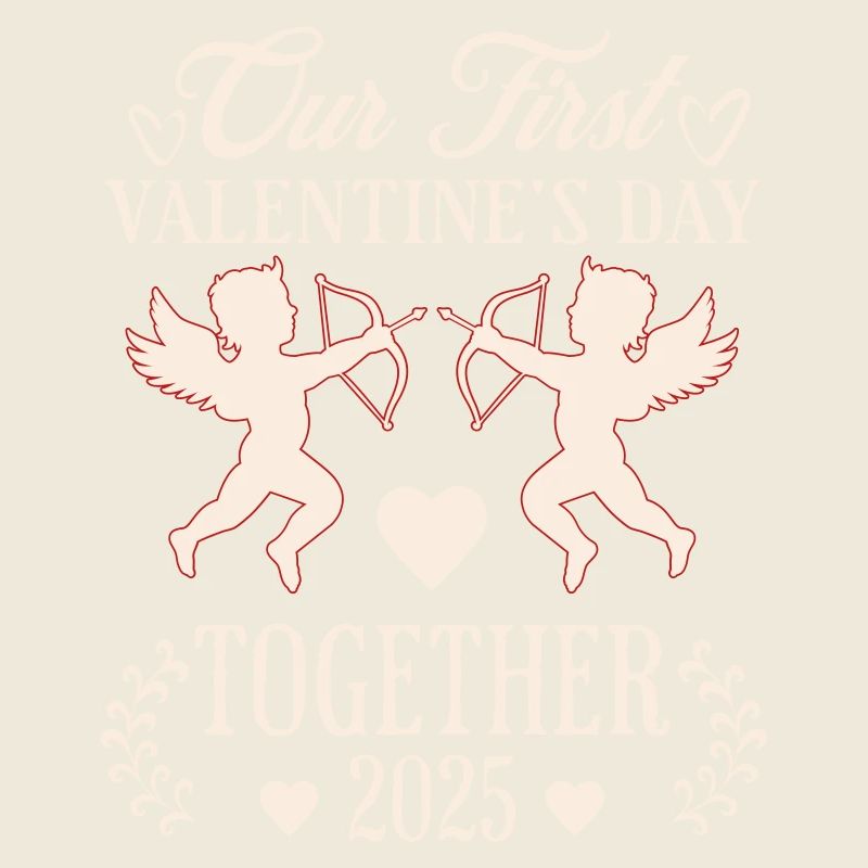 Notre première Saint-Valentin 2025 Ensemble Nouveau Couple