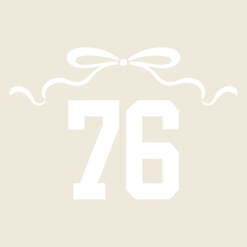Numéro 76 noeud - 76e anniversaire